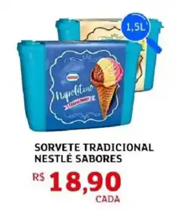 Assaí Atacadista Sorvete tradicional nestlé sabores oferta