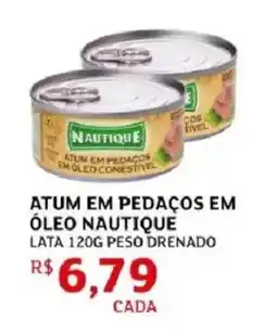 Assaí Atacadista Atum em pedaços em óleo nautique oferta