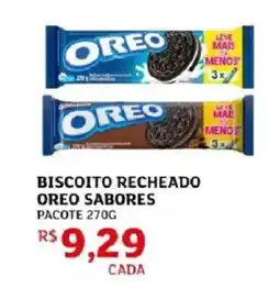 Assaí Atacadista Biscoito recheado oreo sabores oferta