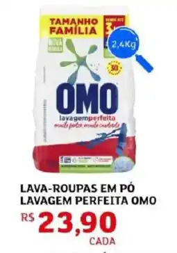 Assaí Atacadista Lava-roupas em pó lavagem perfeita omo oferta
