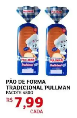 Assaí Atacadista Pão de forma tradicional pullman pacote oferta