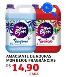 Assaí Atacadista Amaciante de roupas mon bijou fragrâncias oferta