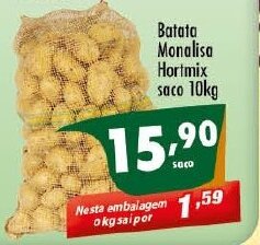 Vencedor Atacadista Batata Monalisa Hortmix saco 10kg oferta