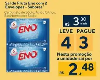 Coop Sal de Fruta Eno com 2 Enevelopes- Sabores oferta