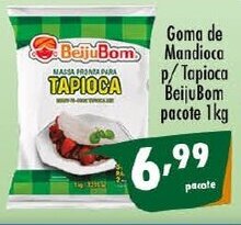 Vencedor Atacadista Goma de Mandioca p/ Tapioca BeijuBom pacote 1kg oferta