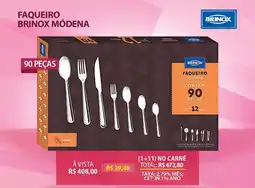 Lojas Cem Faqueiro brinox modena oferta