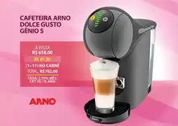 Lojas Cem Cafeteira arno dolce gusto gênio s oferta