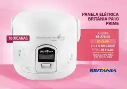 Lojas Cem Panela elétrica britânia pa10 prime oferta