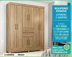 Lojas Cem Roupeiro paraná oferta