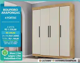 Lojas Cem Roupeiro arapongas oferta