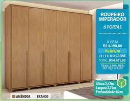 Lojas Cem Roupeiro imperador oferta