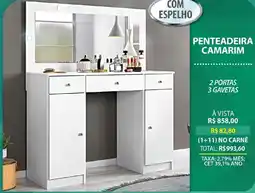 Lojas Cem Penteadeira camarim oferta