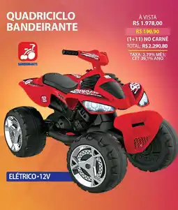 Lojas Cem Quadriciclo bandeirante oferta