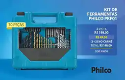 Lojas Cem Kit de ferramentas philco pkf01 oferta