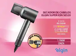 Lojas Cem Secador de cabelos elgin super íon ses20 oferta