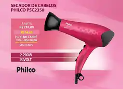 Lojas Cem Secador de cabelos philco psc2350 oferta
