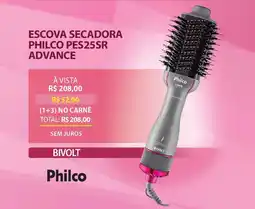 Lojas Cem Escova secadora philco pes25sr advance oferta