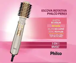Lojas Cem Escova rotativa philco per03 oferta