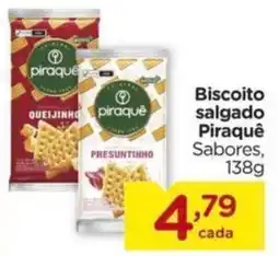 Carrefour Biscoito salgado Piraquê Sabores, oferta