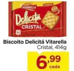 Carrefour Biscoito Delicitá Vitarella Cristal, oferta