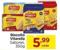 Carrefour Biscoito Vitarella Sabores, oferta
