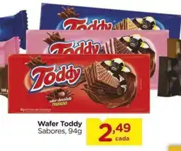 Carrefour Wafer Toddy Sabores, oferta