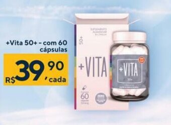 Coop +Vita 50+ com 60 capsulas oferta
