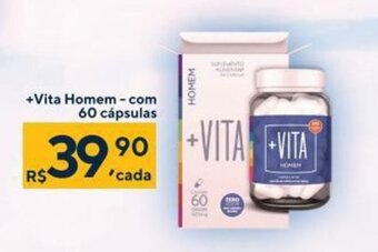 +Vita Homem com 60 capsulas