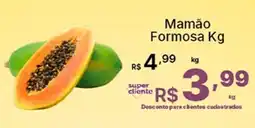 Super Lagoa Mamão Formosa oferta