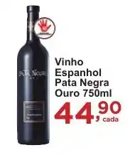 Rossi Supermercado Vinho Espanhol Pata Negra Ouro oferta