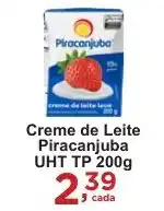 Rossi Supermercado Creme de Leite Piracanjuba UHT TP oferta