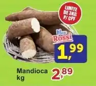 Rossi Supermercado Mandioca oferta