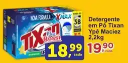 Rossi Supermercado Detergente em Pó Tixan Ypê Maciez oferta