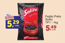 Rossi Supermercado Feijão Preto Solito TP1 oferta