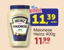 Rossi Supermercado Maionese Heinz oferta