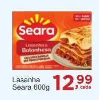 Rossi Supermercado Lasanha Seara oferta