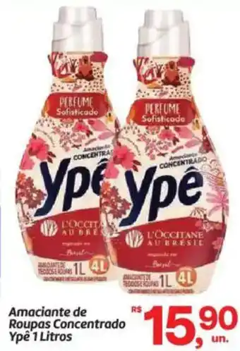Amaciante de Roupas Concentrado Ype