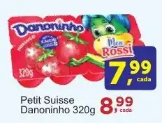 Rossi Supermercado Petit Suisse Danoninho oferta