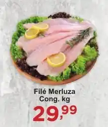 Rossi Supermercado Filé Merluza Cong. oferta