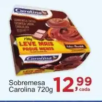 Rossi Supermercado Sobremesa Carolina oferta