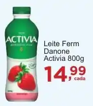 Rossi Supermercado Leite Ferm Danone Activia oferta