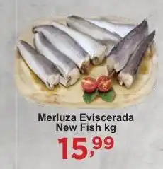 Rossi Supermercado Merluza Eviscerada New Fish oferta