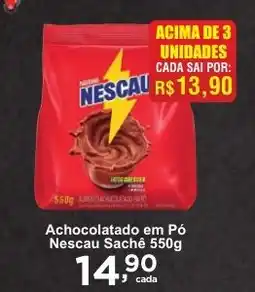 Rossi Supermercado Achocolatado em Pó Nescau Sachê oferta