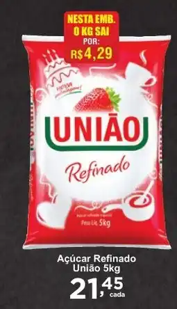 Rossi Supermercado Açúcar Refinado União oferta