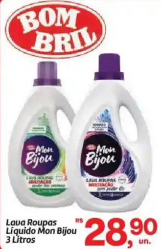 Lava Roupas Líquido Mon Bijou