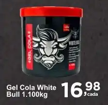 Rossi Supermercado Gel Cola White Bull oferta