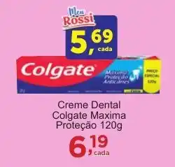 Rossi Supermercado Creme Dental Colgate Maxima Proteção oferta