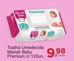 Rossi Supermercado Toalha Umedecida Mariah Baby Premium c/ 120un. oferta
