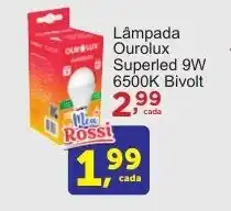 Rossi Supermercado Lâmpada Ourolux Superled 9W 6500K Bivolt oferta