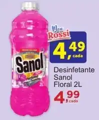 Rossi Supermercado Desinfetante Sanol Floral oferta